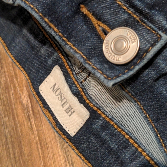 Hudson Dark rinse skinny jeans EUC 25 XS - Picture 4 of 5